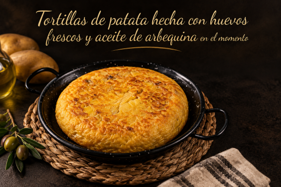 Tortilla española individual