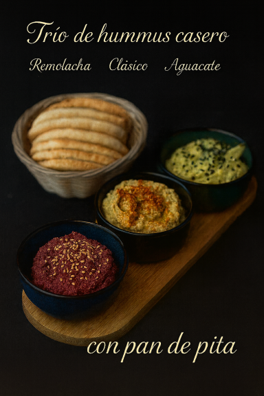 Delicious Hummus Trio