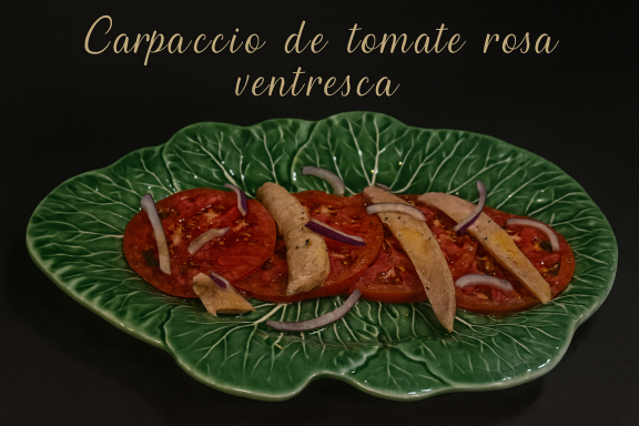 Pink Tomato Carpaccio 