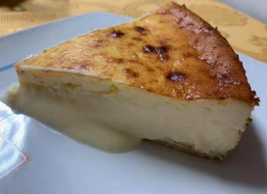 Homemade Baked Cheesecake.