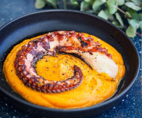 Pulpo a la brasa